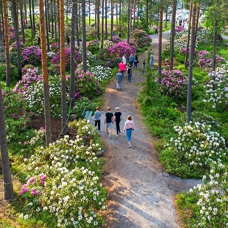 아파트 Valoisa Yksioe Parvekkeella